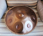 Handpan, Ханг, hang drum музичний інструмент на 12 нот 55см золотой